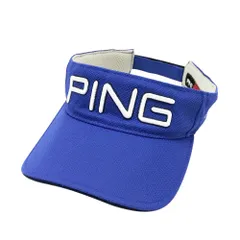 PING ピン  サンバイザー  ブルー系 ONE SIZE [240101574949] ゴルフウェア ストスト