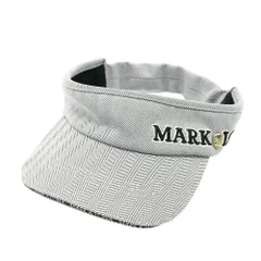 MARK&LONA マークアンドロナ  サンバイザー  グレー系 FREE [240101575900] ゴルフウェア ストスト