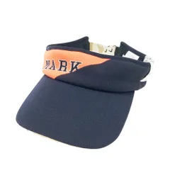 MARK&LONA マークアンドロナ  サンバイザー  ネイビー系 FREE [240101575902] ゴルフウェア ストスト