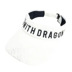 DANCE WITH DRAGON ダンスウィズドラゴン  サンバイザー  ホワイト系 99(F) [241003000661] ゴルフウェア ストスト