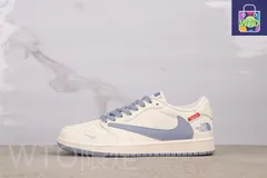 【今日特価】エアジョーダン 1 代 DIY1688-007 ライトブルー-WTO輸入