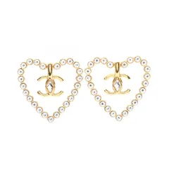 シャネル CHANEL ピアス ココマーク GP（ゴールドメッキ） ピアス レディース Used A