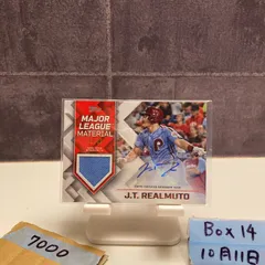 2022 Topps J.T. Realmuto 41/50 直筆サインカード Philadelphia Phillies Major League Material ジャージ カード