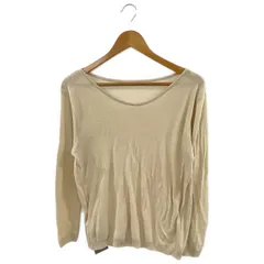 IENA ★★ ⑤ 25070900452010 Mer-Cotton セーターマシーン プルオーバー レディース ベージュ FREE