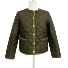 定価29,700円◇MACKINTOSH TraditionalWeatherwear ARKLEY キルティングジャケット ショート丈 ノーカラー マッキントッシュ アークリー