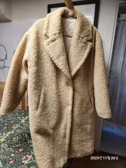 ボア キルティング ロングコート