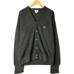 古着 90年代 ラコステ LACOSTE IZOD アクリルニットカーディガン USA製 メンズM相当 ヴィンテージ/eaa595843