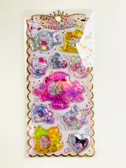 キラキラ ウォーターインシール サンリオキャラクターズ 135077 クラックス CRUX Sanrio
