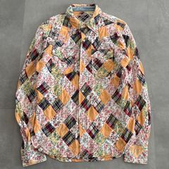 kapital シャツ ガーゼ バンダナ パッチワークpt 1st ジャケット
