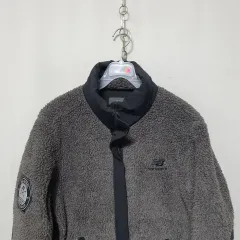 H119 New Balance ニューバランス ユニセックス ボア フリース ジップアップ ジャケット 95