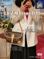 【今日特価】LV ジップ付き Diane ハンドバッグ 送料無料！在庫限定価格