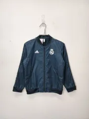 アディダス レアルマドリード ウィンドブレーカー ネイビー