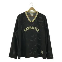 【美品】  BODE / ボーディ | 2024AW | × NIKE / ナイキ Mesh Jersey メッシュ Vネック ジャージ カットソー | XL | ブラウン | メンズ