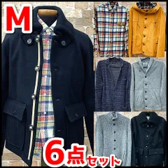 メンズ/紳士服　まとめ売り6点　Mサイズ　ZARA/TESS/TESS他　アウター/ニット/シャツ他　現状品　YMO12-004-07/100