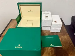ROLEX 箱　現行　Mサイズ　2つ ROLEX 現行Mサイズボックス2個セット