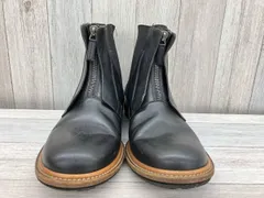 DOLCE&GABBANA／サイドゴア／センターファスナー／A60040／27.5cm／イタリア製／レザー