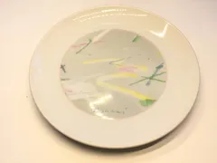 食器　皿　KANSAI YAMAMOTO　山本寛斎　小僧寿し　丸皿　中皿　取皿　取り皿　絵皿