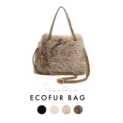 ファーバッグ ショルダーバッグ レディース  大人 軽量 トート エコファーバッグ フェイクファーバッグ ショルダー  ミニバッグ シンプル tt-45C