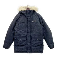 mont-bell モンベル  ローガンダウン パーカ ダウンジャケット ブルゾン 1101545 フード付き メンズ Mサイズ ブラック アウター DM17391■