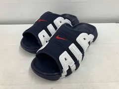 NIKE／AIR MORE UPTENPO SLIDE／FQ8699-400／26cm／MIDNIGHT NAVY/UNIVERSITY RED-WHITE-CLEAR／ナイキ／エアモアアップテンポサンダル