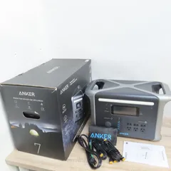 未使用品 展示品 ANKER ポータブル電源 757 Portable Power Station PowerHouse 1229Wh 動作品