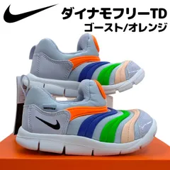 ナイキ ダイナモ フリー トドラー 343938  032 ゴースト/ブラック/トータルオレンジ  ベビー スニーカー