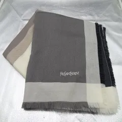 イヴサンローラン Yves Saint Laurent 大判 ストール マフラー