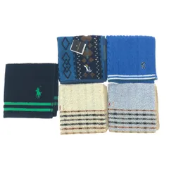 POLO RALPH LAUREN ポロラルフローレン タオルハンカチ5枚  コットン ダックス/ロベルタディカメリーノ/ブルックスブラザーズ   マルチカラー メンズ / 240001174910