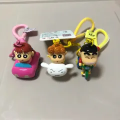 ガラス クレヨンしんちゃん キーホルダー