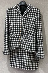 【roccobarocco  スーツ】セットアップ  千鳥格子