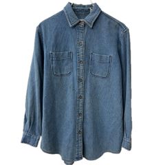 美品】TODAYFUL デニムシャツ バックベルトデザイン春アイテム 羽織り