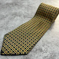 【Brooks Brothers】パターンネクタイ　ゴールド