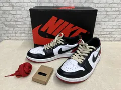 NIKE ナイキ AIR JORDAN 1 RETRO LOW OG #: CZ0790 - 106 サイズ27cm ブラック×ホワイト
