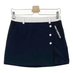 美品 ニューバランスゴルフラップ スカート風キュロット 白 1 スカパン