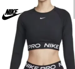 ナイキ レディース プロ 365 ドライフィット クロップド 長袖Tシャツ