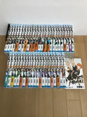 ★①【未開封6冊】ハイキュー!!　1～45巻・33.5巻＋コンプリートガイドブック排球本　コミック全巻セット　古舘春一《HP26C》