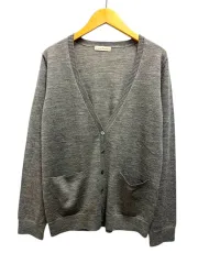 ジャーナルスタンダード JOURNAL STANDARD カーディガン Vネック ウール 無地 長袖 グレー