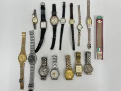 中古品、ジャンク品の腕時計まとめ売り 14本+おまけ付き