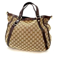 グッチ 2WAY ハンド ショルダー トートバッグ GG アビー FY54