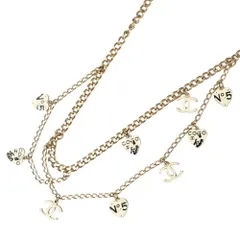 CHANEL 06P No.5 ココマーク ハートモチーフ チェーン ベルト CHANEL 06P No.5 ココマーク ハートモチーフ チェーン ベルト - メルカリ