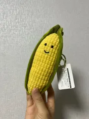 とうもろこしキーホルダー かわいいぬいぐるみ 野菜
