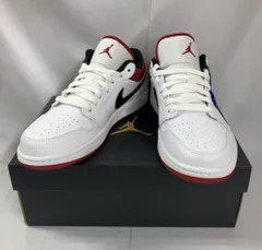 NIKE ナイキ AIR JORDAN1LOW スニーカー 553558-118 ホワイト [27CM] 箱有