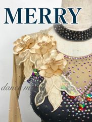 MERRY】新品 フレアー最大 サテン パソドブレ スカート 社交ダンス