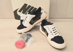 NIKE×Travis Scott/ナイキ×トラヴィス スコット/スニーカー/WMNS Air Jordan 1 Low OG/DZ4137-106/ブラック×ホワイト×カーキ/23cm