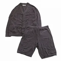 gelato pique ジェラート ピケオム PMNT251138 スムーズィーliteカーディガン PMNP251141 ハーフパンツ 上下セット M メンズ 【中古】