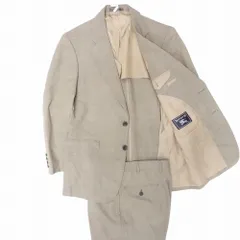 Vintage Burberrys バーバリーズ スーツ セットアップ テーラード ジャケット スラックス BRITISH WOOL A4 ベージュ メンズ 【中古】