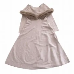 PROPORTION BODY DRESSING プロポーションボディドレッシング 2wayケープニットワンピース 長袖 ロング丈 M 121-3240020 【中古】