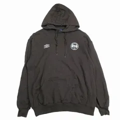Umbro FREAKS STORE アンブロ フリークスストア 24AW 別注ダブルロゴ スウェットパーカー L メンズ UM24FWFR-CS02 【中古】
