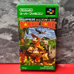 ■スーパードンキーコング　スーファミ　ソフト　スーパーファミコン　【箱説付き】