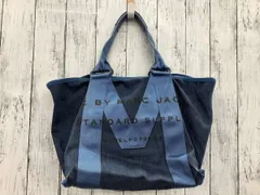 MARC by MARCJACOBS トートバッグ ブルー デニム生地 デニムバッグ マークバイマークジェイコブス